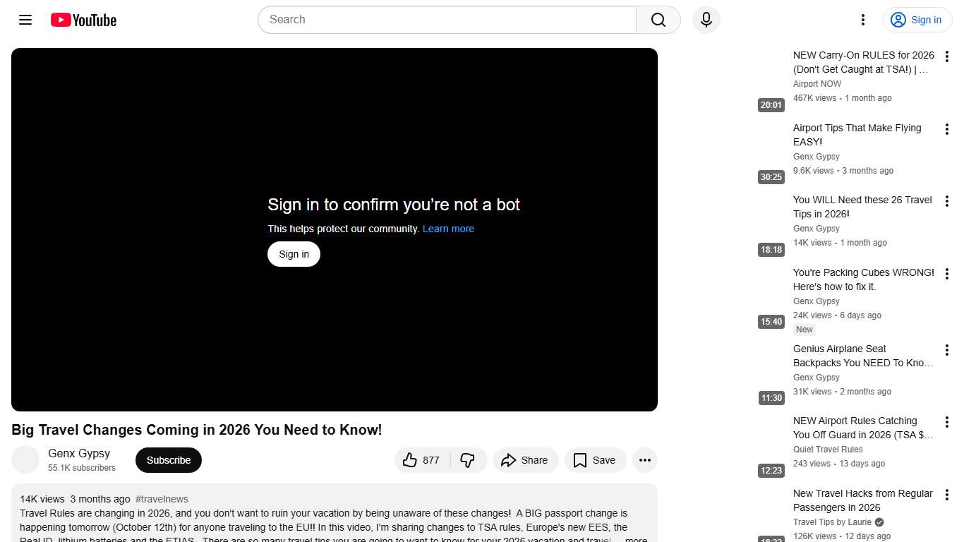 Big Travel Changes Coming in 2026 You Need to Know! - YouTube